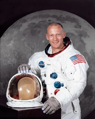 Photograph of Buzz Aldrin