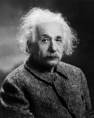Photograph of Albert Einstein