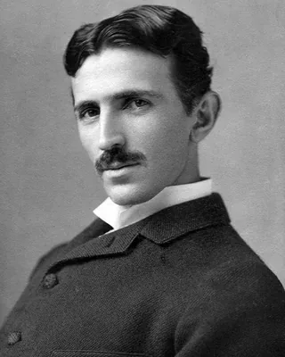 Photograph of Nikola Tesla